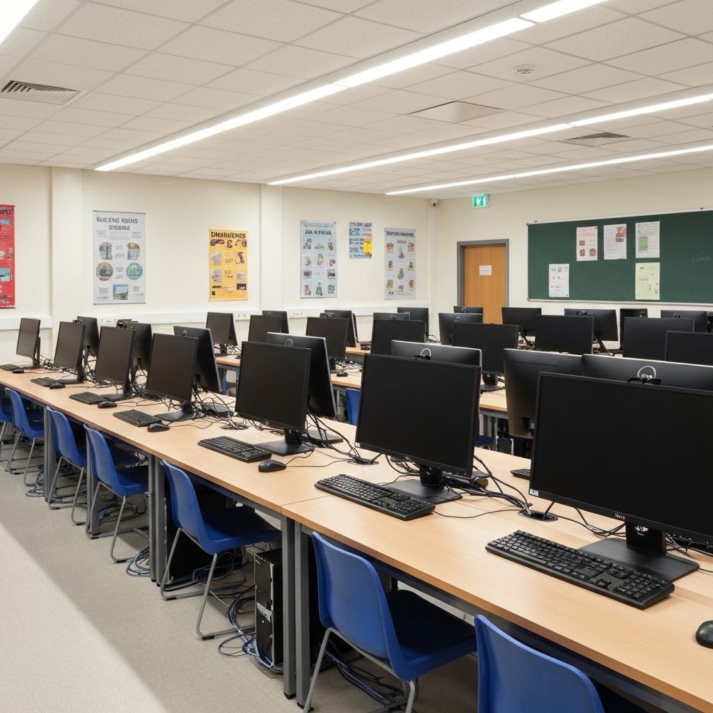 Computer lab setup